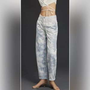 NEW Anthropologie Pilcro The Breaker High-Rise Straight Jeans - 29 Waist